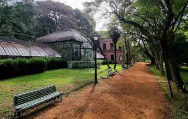 El invernadero Principal del Jardín Botánico de Buenos Aires.