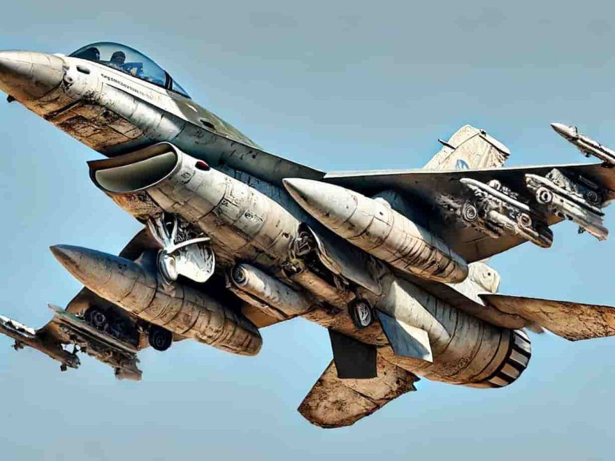 F 16 fighter jet