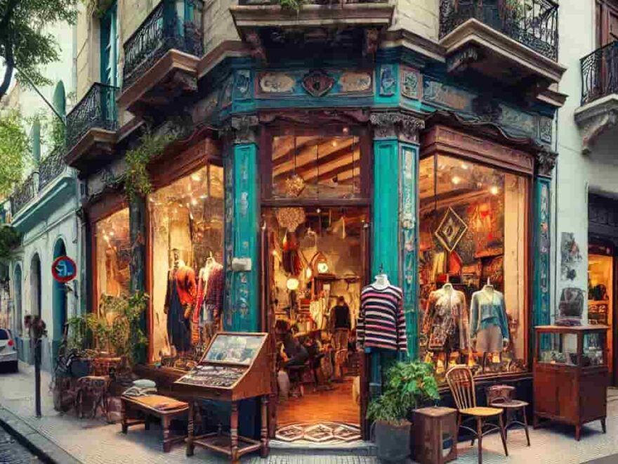 boutique in the streets of Palermo Buenos Aires
