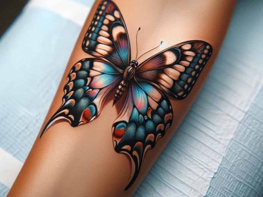 mariposa tatuaje