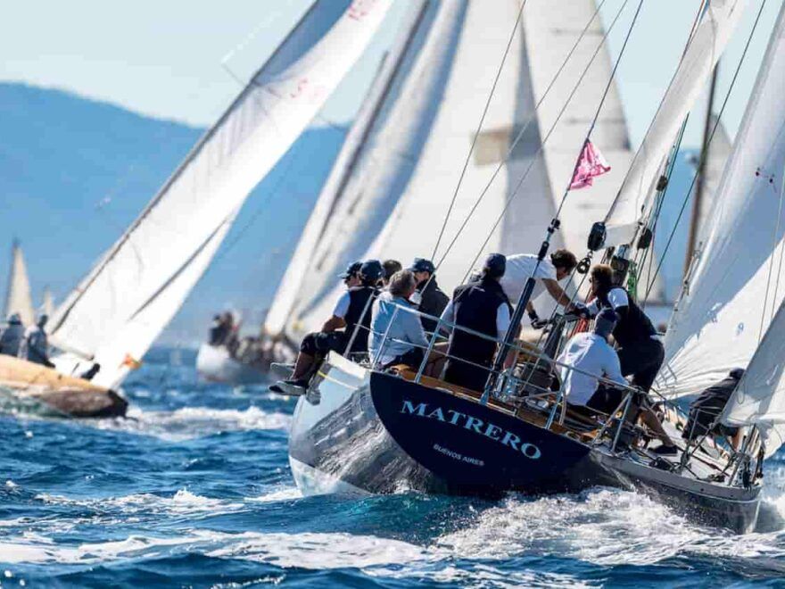 Matrero en competencia FOTO Les Voiles Saint Tropez 1