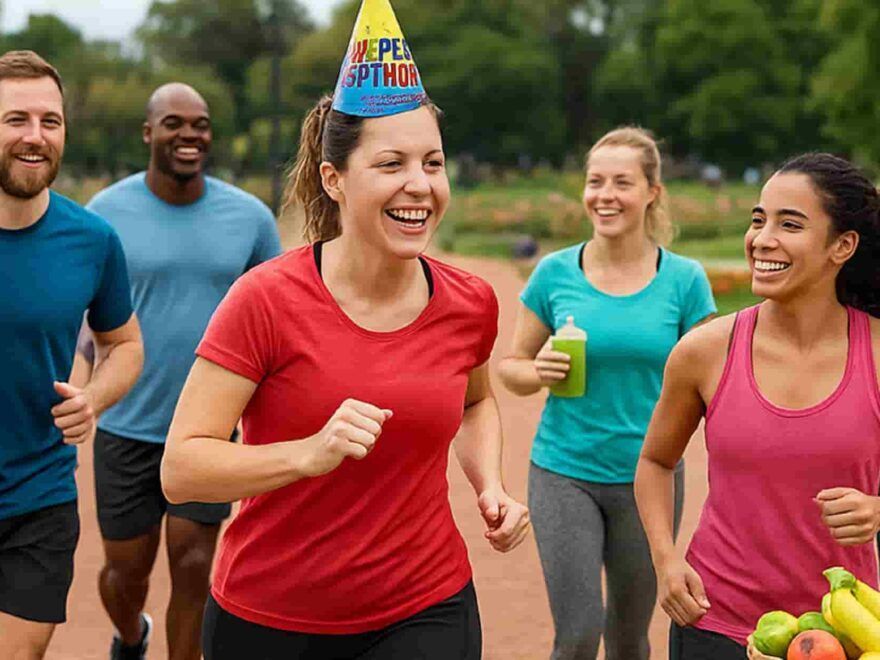 Cumpleanos saludables se impone la tendencia de festejar corriendo en el Rosedal