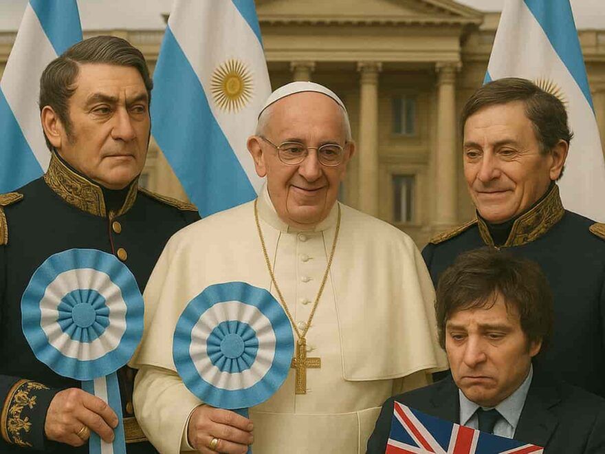 San Martin Belgrano y Francisco se plantan de pie