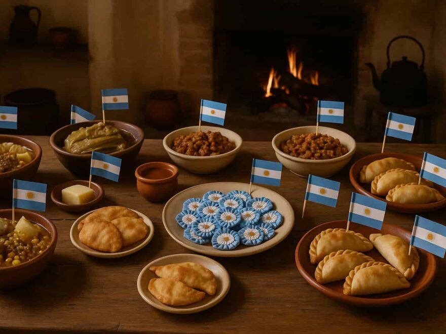 La cocina del 18 de mayo de 1810 ¿Que se comia el dia de la escarapela