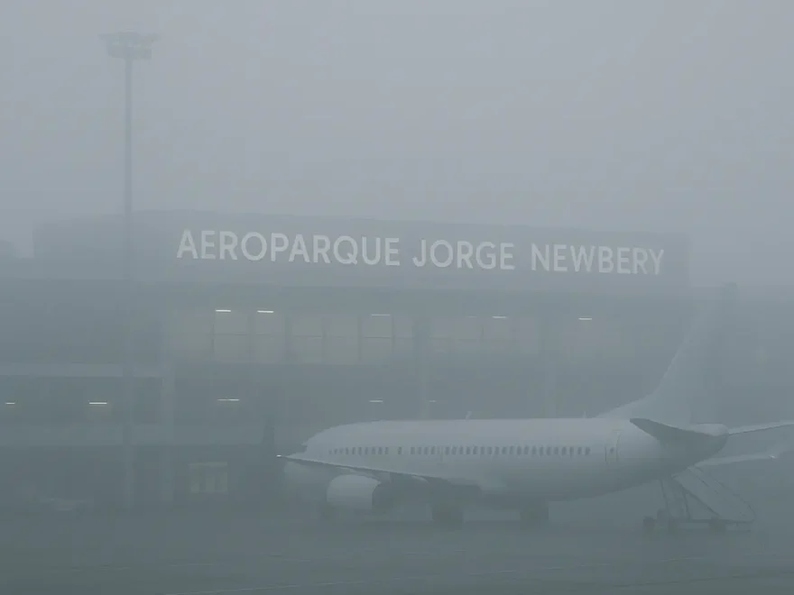 Aeroparque niebla 2