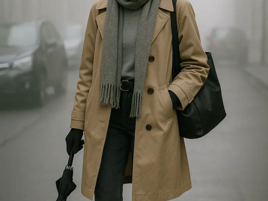 lluvia niebla moda