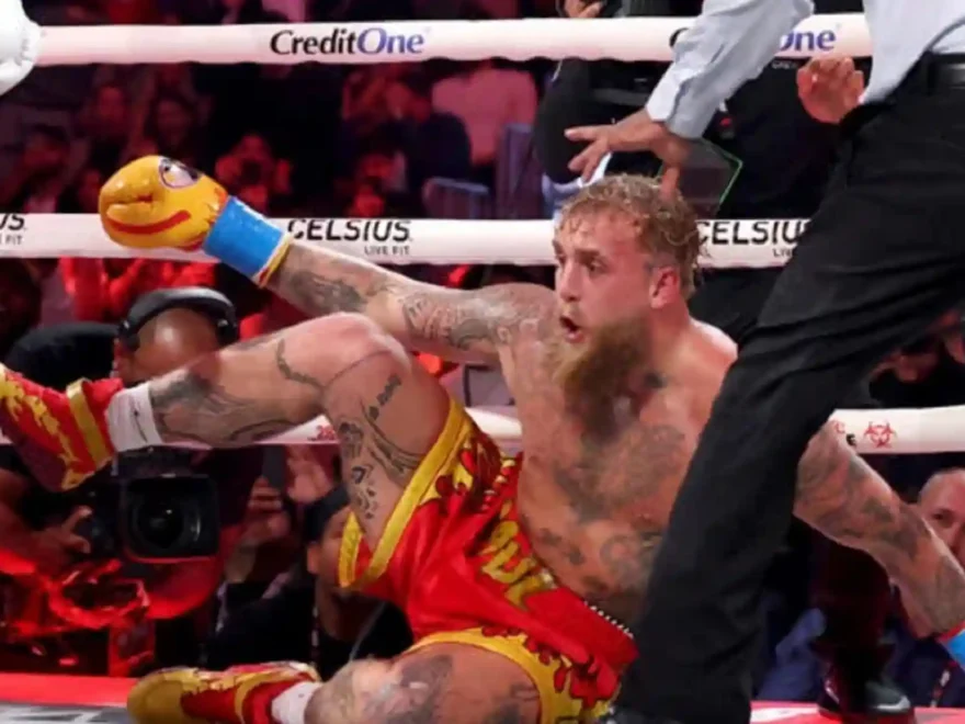 Cuando la lengua va mas rapido que los punos Joshua noqueo a Jake Paul y le quebro la mandibula