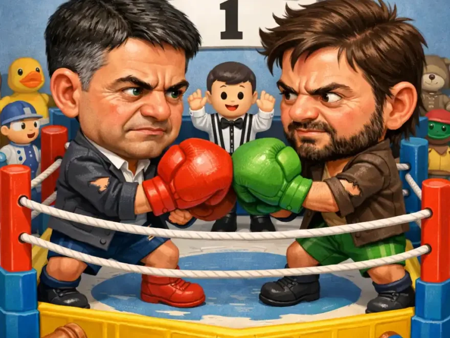 Macri y Grabois una peea de poca monta