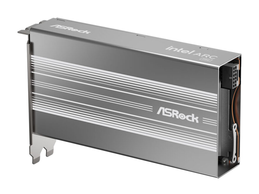 ASRock Intel Arc Pro B70 Passive 32GB Front 45