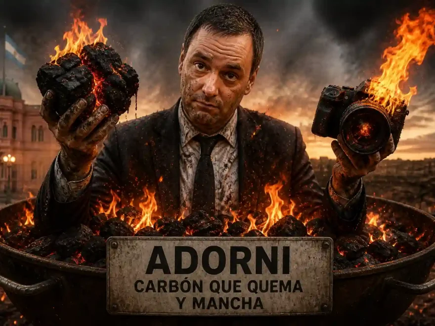 El efecto carbon el caso Adorni paraliza vinculos politicos
