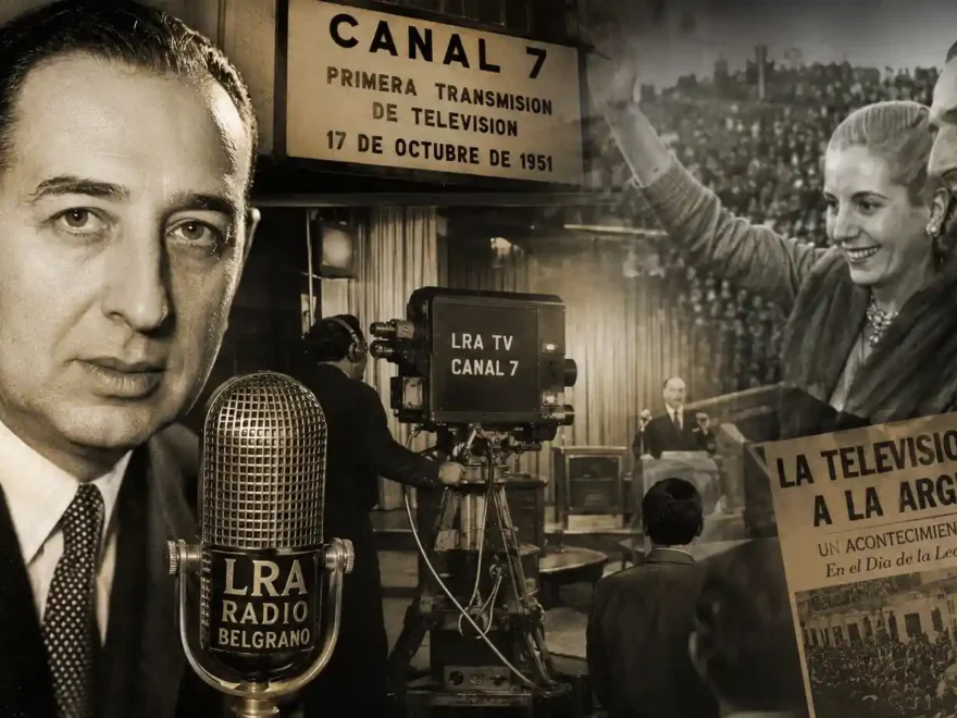 Jaime Yankelevich el hombre que le puso voz y pantalla a la Argentina de Peron
