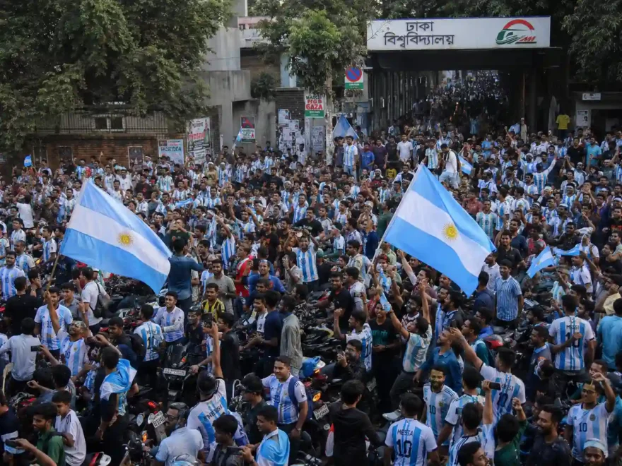 Bangladesh por la Seleccion argentina