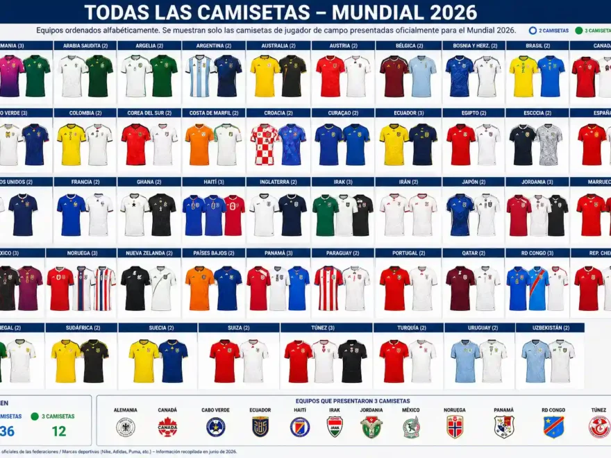 Mundial 2026 la batalla de las camisetas